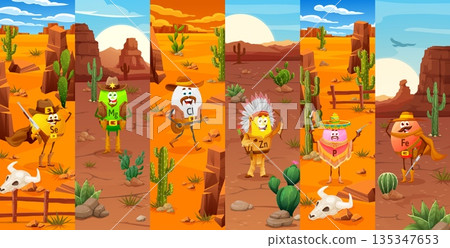 Cartoon vector vitamins and micronutrients sheriff, ranger, bandit and cowboy characters. selenium with rifle, magnesium sheriff, chlorine and iron cowboy, zinc chief, phosphorus bandit personages Cartoon vector vitamins and micronutrients sheriff, ranger, bandit and cowboy characters. selenium with rifle, magnesium sheriff, chlorine and iron cowboy, zinc chief, phosphorus bandit personages 135347653