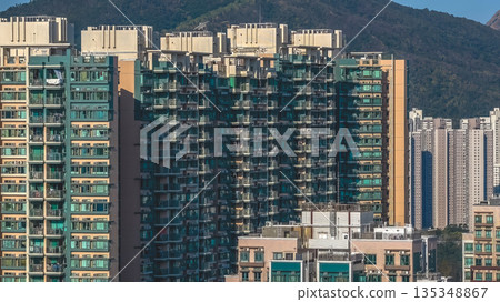 Jan 11 2026 High Rise Apartment Block With Uniform Balconies, Hang Hau Jan 11 2026 High Rise Apartment Block With Uniform Balconies, Hang Hau 135348867
