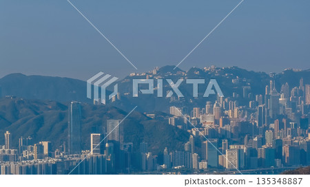 Jan 11 2026 Modern Skyline of Island East District in Hong Kong Jan 11 2026 Modern Skyline of Island East District in Hong Kong 135348887