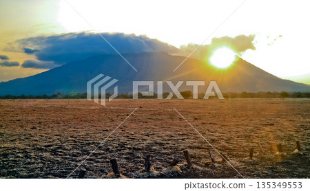Beautiful view of Mount Baluran, Baluran National Park, East Java, Indonesia Beautiful view of Mount Baluran, Baluran National Park, East Java, Indonesia 135349553