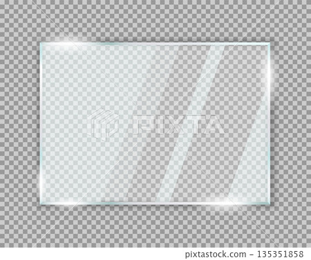 Window icon in flat style. Casement vector illustration on isolated background. Interior frame sign business concept. 135351858