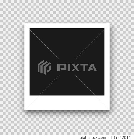 Old photo frame icon in flat style. Album vector illustration on white isolated background. Picture frame mockup sign business concept. Old photo frame icon in flat style. Album vector illustration on white isolated background. Picture frame mockup sign business concept. 135352015