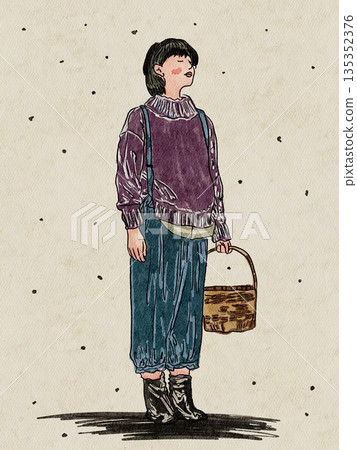 Illustration painting colorful drawing  135352376