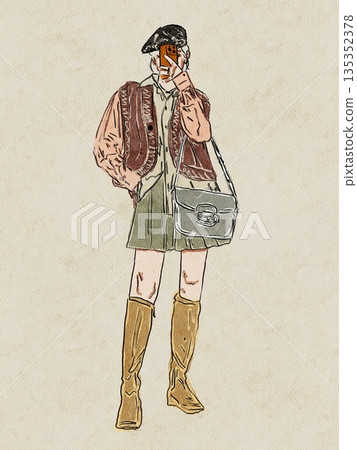 Illustration painting colorful drawing Illustration painting colorful drawing 135352378