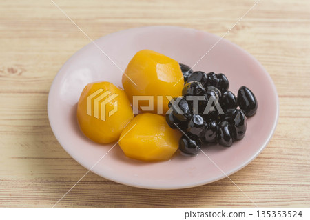 糖漬栗子和黑豆 135353524