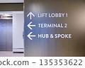 Directions to lift lobby 1 and terminal 2 in changi airport singapore 135353622