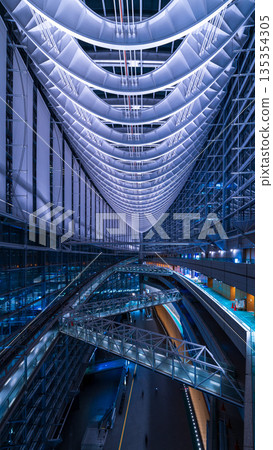 Tokyo International Forum's glass atrium and futuristic ceiling design Tokyo International Forum's glass atrium and futuristic ceiling design 135354305