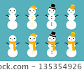 Cute Snowman 3-Tier Set, Yellow 135354926