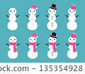 Cute Snowman 3-Tier Set, Pink 135354928