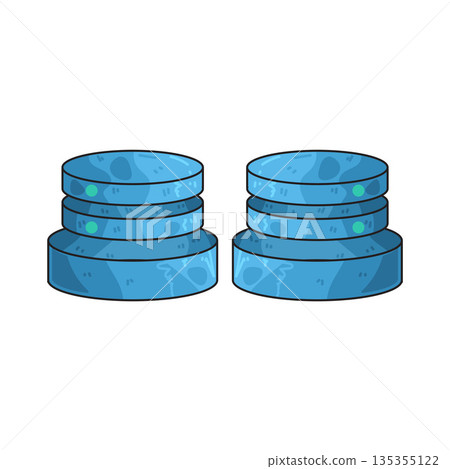 illustration of Data Mirror 135355122