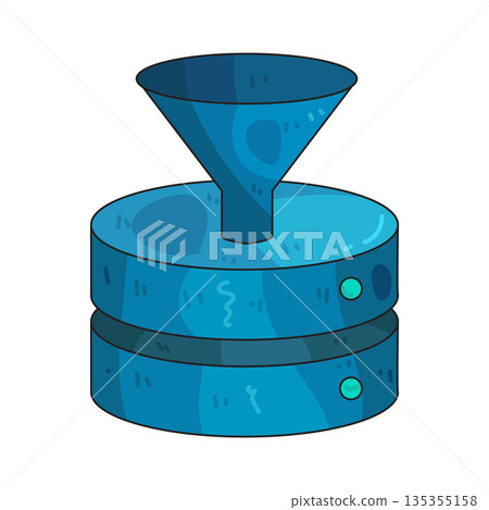 illustration of Data Filter 135355158