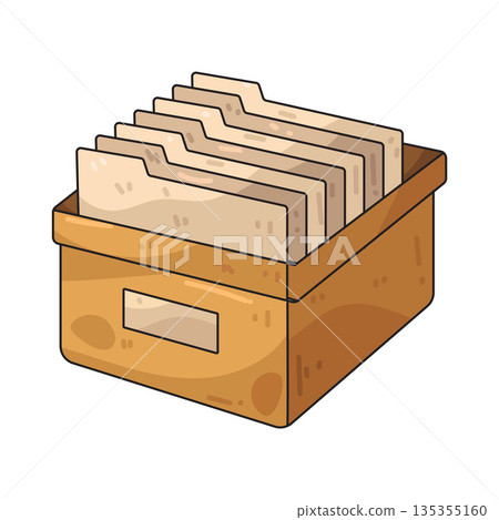 illustration of Data Storage illustration of Data Storage 135355160