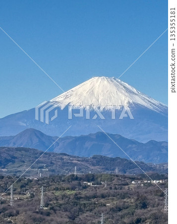 從湘南平看到的富士山 135355181