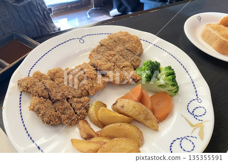 Kobe beef cutlet Kobe beef cutlet 135355591