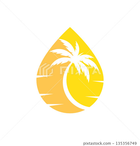 Palm oil logo Palm oil logo 135356749