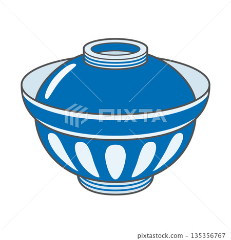 Lidded bowl icon 135356767