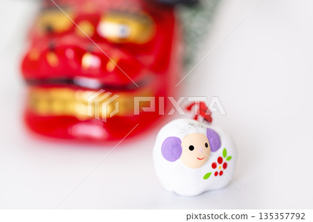 馬年十二生肖泥鈴 135357792