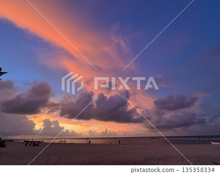 Madagascar: A fantastic sunset by the sea Madagascar: A fantastic sunset by the sea 135358334