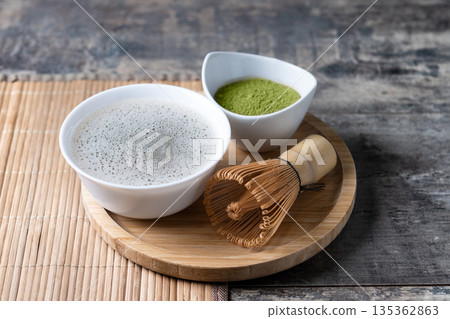 Traditional Japanese Matcha Green Tea 135362863