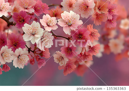 櫻花樹枝 135363363