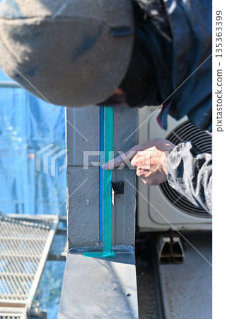 Exterior wall caulking and sealing replacement, filling, surface preparation, exterior wall painting, renovation 135363399