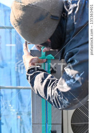 外牆填縫及密封更換、填充、表面處理、外牆塗裝、翻新 135363401