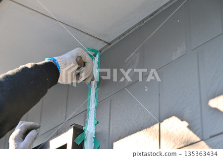 外牆填縫及密封更換、填充、表面處理、外牆塗裝、翻新 135363434