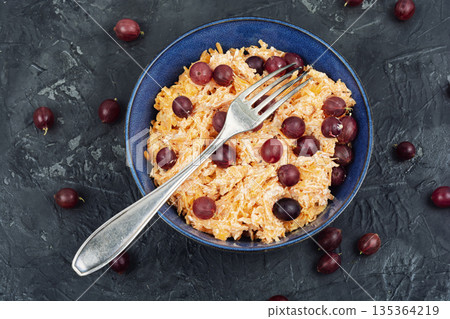 Colorful Mixed Fruit Salad Colorful Mixed Fruit Salad 135364219