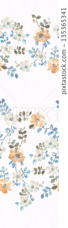 Diverse Delicate Floral And Decorative Pattern Designs In Soft Tones 135365341