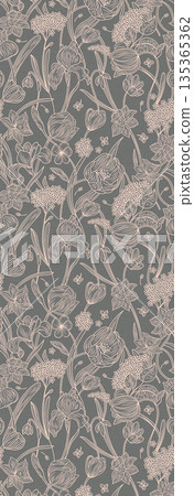 Diverse Delicate Floral And Decorative Pattern Designs In Soft Tones Diverse Delicate Floral And Decorative Pattern Designs In Soft Tones 135365362