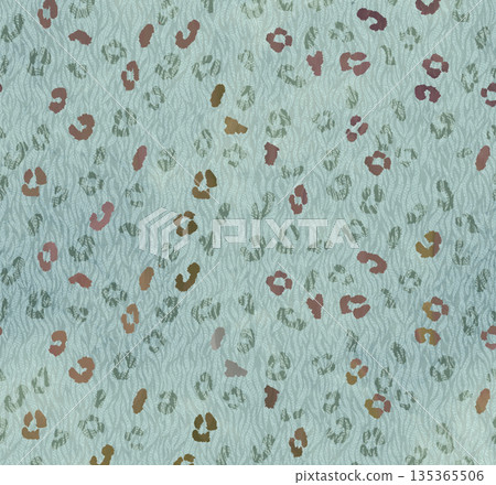 Diverse Delicate Floral And Decorative Pattern Designs In Soft Tones 135365506