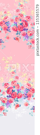 Diverse Delicate Floral And Decorative Pattern Designs In Soft Tones Diverse Delicate Floral And Decorative Pattern Designs In Soft Tones 135365579