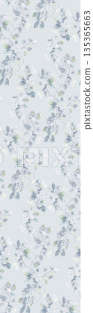Diverse Delicate Floral And Decorative Pattern Designs In Soft Tones Diverse Delicate Floral And Decorative Pattern Designs In Soft Tones 135365663