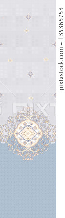 Diverse Delicate Floral And Decorative Pattern Designs In Soft Tones Diverse Delicate Floral And Decorative Pattern Designs In Soft Tones 135365753