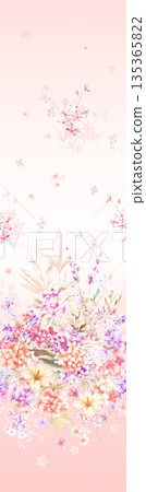 Diverse Delicate Floral And Decorative Pattern Designs In Soft Tones Diverse Delicate Floral And Decorative Pattern Designs In Soft Tones 135365822