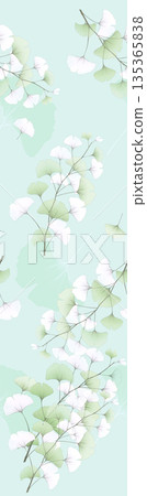 Diverse Delicate Floral And Decorative Pattern Designs In Soft Tones 135365838