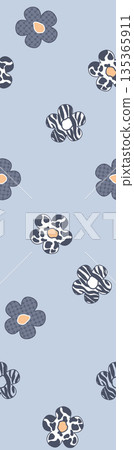 Diverse Delicate Floral And Decorative Pattern Designs In Soft Tones Diverse Delicate Floral And Decorative Pattern Designs In Soft Tones 135365911