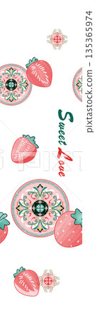 Diverse Delicate Floral And Decorative Pattern Designs In Soft Tones Diverse Delicate Floral And Decorative Pattern Designs In Soft Tones 135365974