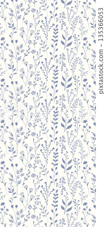 Diverse Delicate Floral And Decorative Pattern Designs In Soft Tones Diverse Delicate Floral And Decorative Pattern Designs In Soft Tones 135366053