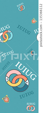 Diverse Delicate Floral And Decorative Pattern Designs In Soft Tones 135366112