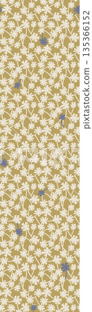 Diverse Delicate Floral And Decorative Pattern Designs In Soft Tones 135366152