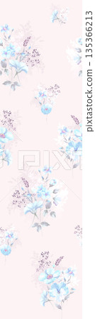 Diverse Delicate Floral And Decorative Pattern Designs In Soft Tones Diverse Delicate Floral And Decorative Pattern Designs In Soft Tones 135366213