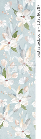Diverse Delicate Floral And Decorative Pattern Designs In Soft Tones Diverse Delicate Floral And Decorative Pattern Designs In Soft Tones 135366287