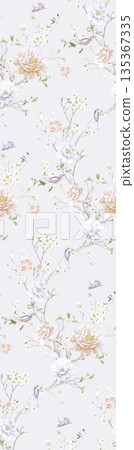 Soft Pastel Floral And Abstract Decorative Pattern Design Collection Soft Pastel Floral And Abstract Decorative Pattern Design Collection 135367335