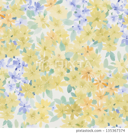 Soft Pastel Floral And Abstract Decorative Pattern Design Collection Soft Pastel Floral And Abstract Decorative Pattern Design Collection 135367374