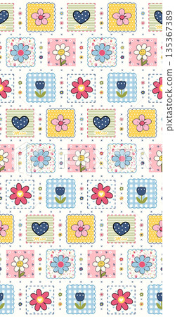 Soft Pastel Floral And Abstract Decorative Pattern Design Collection Soft Pastel Floral And Abstract Decorative Pattern Design Collection 135367389