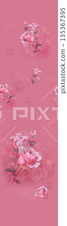 Soft Pastel Floral And Abstract Decorative Pattern Design Collection Soft Pastel Floral And Abstract Decorative Pattern Design Collection 135367395