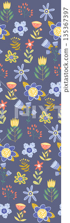 Soft Pastel Floral And Abstract Decorative Pattern Design Collection Soft Pastel Floral And Abstract Decorative Pattern Design Collection 135367397