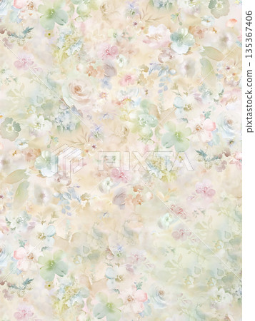 Soft Pastel Floral And Abstract Decorative Pattern Design Collection Soft Pastel Floral And Abstract Decorative Pattern Design Collection 135367406