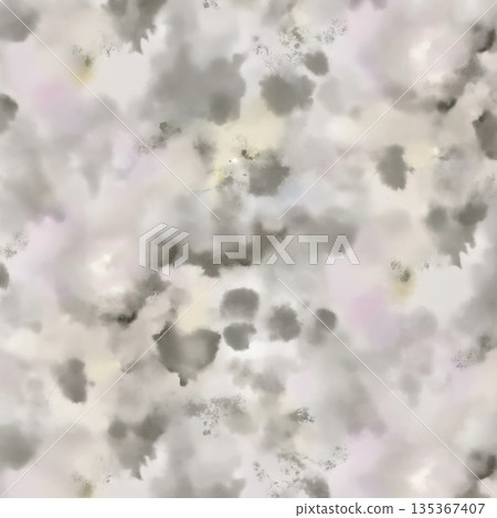 Soft Pastel Floral And Abstract Decorative Pattern Design Collection 135367407